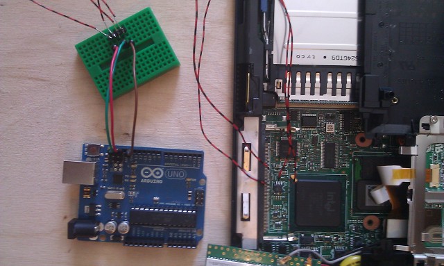 Arduino-connected-to-thinkpad-t42 6810647230 O